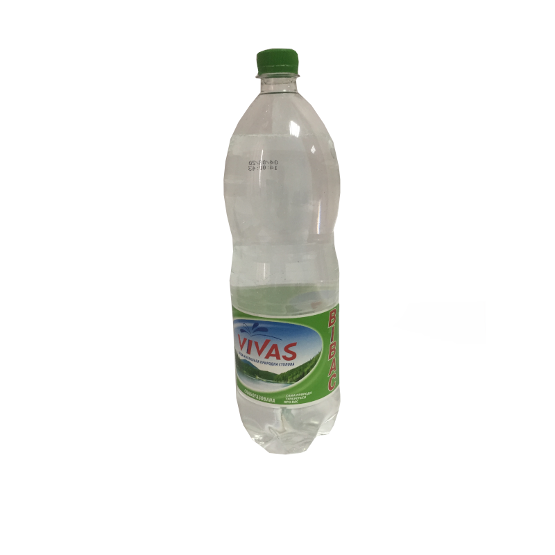 Вода мінеральна ВІВАС, слабогазована, 1,5л